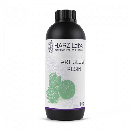 HARZ Labs ART Glow – Фотополимер для настольных LCD/DLP, 0,5кг