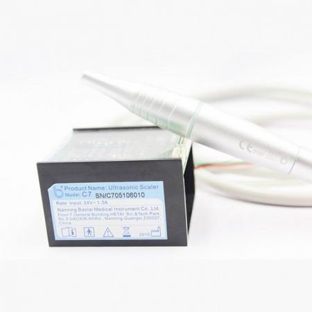 Baolai Bool C7 - встраиваемый ультразвуковой скалер с автоклавируемой алюминиевой ручкой и подсветкой