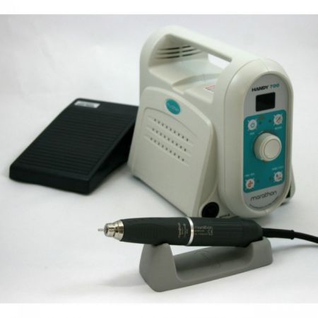 Saeyang Marathon Handy 700 - бесщеточный зуботехнический микромотор повышенной мощности с наконечником BM50M/BHS1, 50000 об/мин, 230 Вт, FS60N