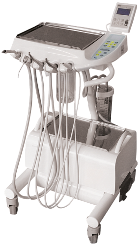 CHIROMEGA 654 - стоматологическая установка с подкатным модулем (CART)