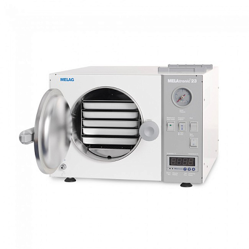 Melag MELAtronic 23 – полуавтоматический автоклав класса N, 19 л