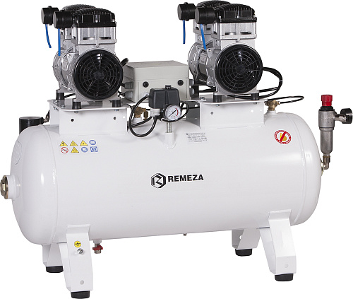 REMEZA KM-100.OLD20Т - Стоматологический безмасляный компрессор