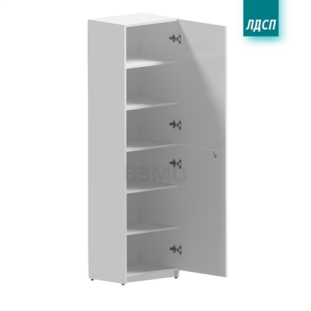 ВЗМО ШМЛ СКБ – Шкаф медицинский двухсекционный одностворчатый