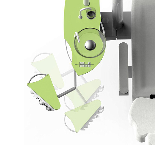 Ritter Excellence - стоматологическая установка с нижней подачей инструментов