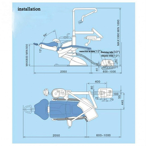 Fengdan QL-2028 - стоматологическая установка 